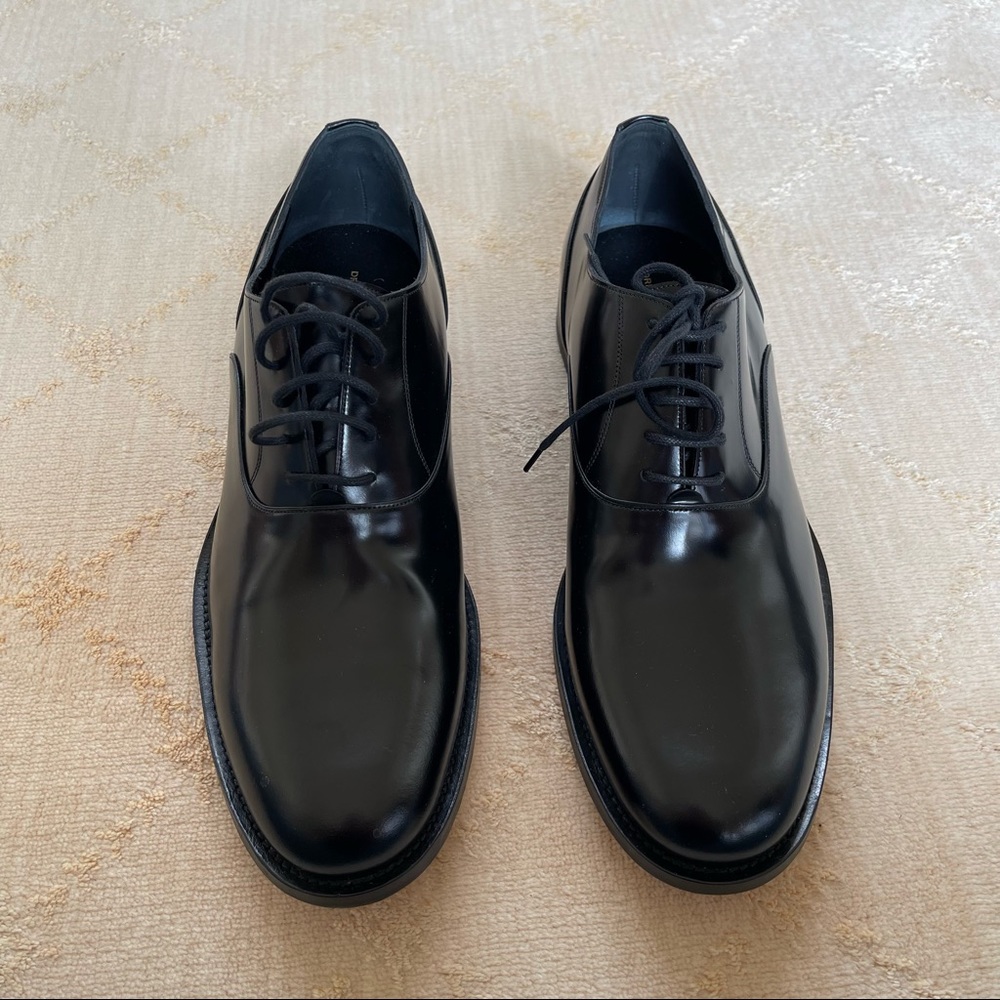 Dries Van Noten Men’s Black Leather Dress Shoes